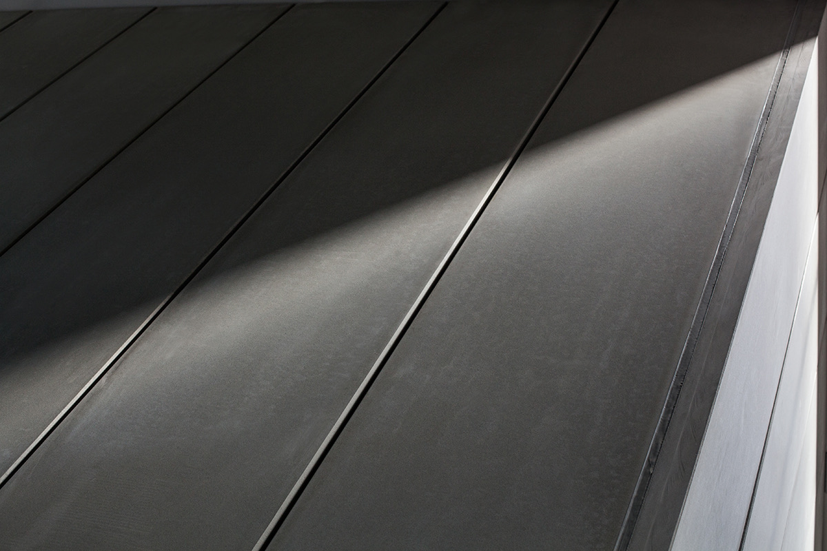 detalle fachada con panel de concreto prefabricado asloc